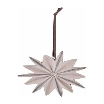 Vánoční dekorace Závěs hvězda Ornament, 9x9x1cm, ks|Ego Dekor