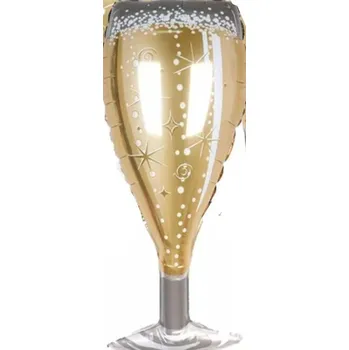 Sklenice Balónky - různé láhve a sklenice Sklenička sektu