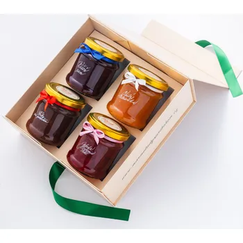 Dárková krabička Marmelády s příběhem Dárková krabička džemů s alkoholem "18+"