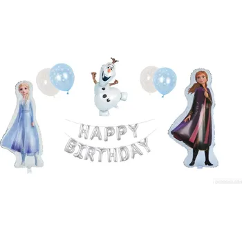 Balónek Balónky Ledové Království Happy Birthday