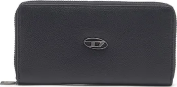 Peněženka PENĚŽENKA DIESEL HISSU EVO CONTINENTAL ZIP L WA BLACK