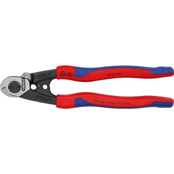 Dílna KNIPEX Nůžky na drátěná lanka 190mm - 9562190