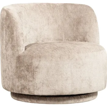 Křeslo WOOOD Béžové čalouněné křeslo Popule