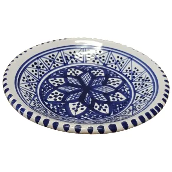 Talíř Talíř modrý 17 cm