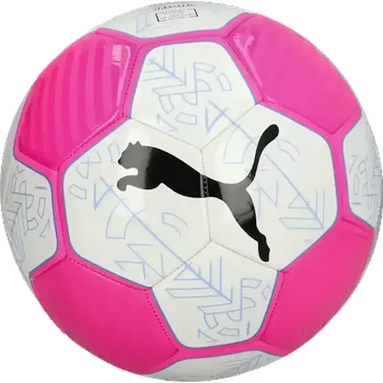 Fotbal Fotbalový míč Puma Prestige velikost 5 bílo-růžový