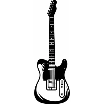 Obraz ELEKTRICKÁ KYTARA pískování obrázku (Pískování obrázku na sklo z naší nabídky)
