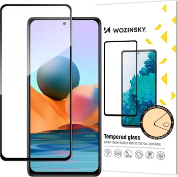 Wozinsky Full Glue Tempered Glass ochranné sklo pro Xiaomi Redmi Note 13 Pro Plus/13 Pro/13/12 5G/Note 12 Plus/Poco X5 5G/Note 10 Pro černé