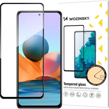 Wozinsky Full Glue Tempered Glass ochranné sklo pro Xiaomi Redmi Note 13 Pro Plus/13 Pro/13/12 5G/Note 12 Plus/Poco X5 5G/Note 10 Pro černé