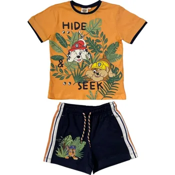 Chlapecké pyžamo Podmix Chlapecké pyžamo - Paw Patrol oranžové Velikost - děti: 3 roky