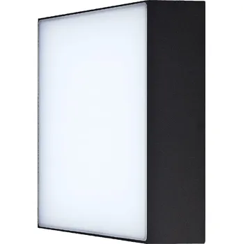 Venkovní osvětlení AZzardo AZ4497 venkovní nástěnné/stropní svítidlo CASPER SQUARE 4000K černá