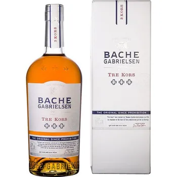 Brandy Cognac Bache Gabrielsen 3 KORS + dárkové balení, 40%, 0,7l