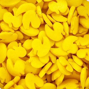 Jedlá dekorace na dort Cukrové zdobení žluté kachny 60 g