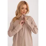 FPrice Oversize košile Sofia tmavě béžová Velikost: L