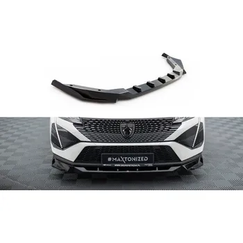 Nárazník Spojler pod nárazník lipa Peugeot 408 Mk1 černý lesklý plast