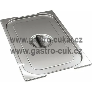 Víko GN 1/3 OPTINOX nerez, výsek pro naběračku a ucha