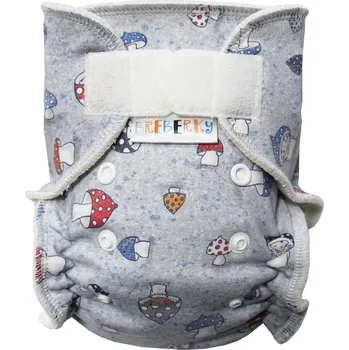 Plena Breberky BIO Kalhotková plenka s GOTS (S) - Houbičky SZ