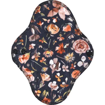 Menstruační vložka Breberky Slipová vložka (Bambusové froté s PUL) - Noční džungle (bavlněný úplet)