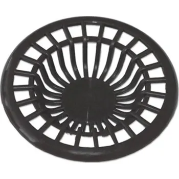 PROTIMEX Sítko plastové do umyvadla, 6,3 cm, černé