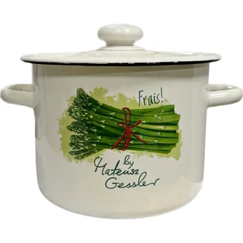 Hrnec Smaltovaný kastrol 4,5L Chřest