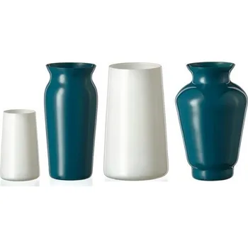 Váza Crystalex Mini Vázy modré 120 mm 4 ks