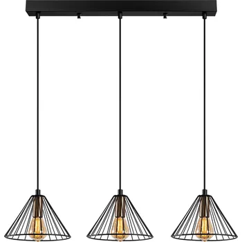 OPVIQ Závěsné osvětlení SOYL černá 3