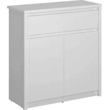 Komoda Tempo Kondela Komoda 2D1S, bílá, ERODIN