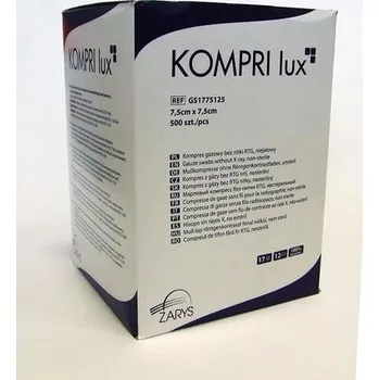 Kompres Zarys Kompres gázový nesterilní 100ks 10 x 10 cm