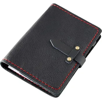 Diář Kožený diář A6 Barva kůže: Černá (D50)