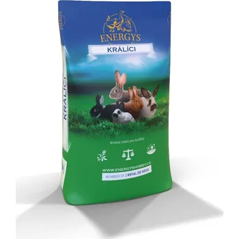 Krmivo pro hospodářské zvíře Energys KRÁLÍK gold forte 25 kg cena při odběru: 40 a více pytlů