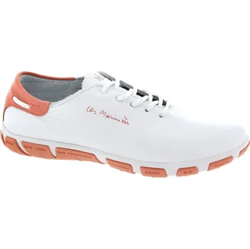 Dámské polobotky TBS Dámské bílé kožené polobotky JAZARU-M7L17-BLANC-BLUSH-245 Velikost 38