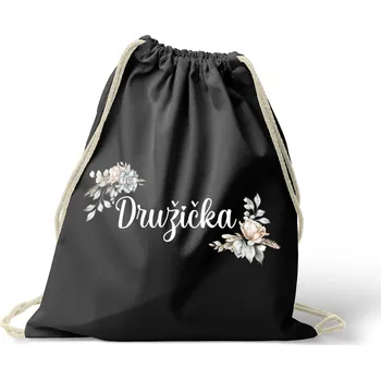 Sportovní vak Personal Vak s potiskem - Družička Barva: Čierna