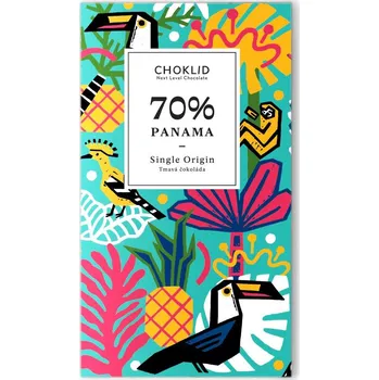 Čokoláda Choklid 70% Bean To Bar tmavá čokoláda - Panama