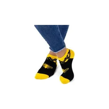 Dámské ponožky Kotníkové Ponožky se Včelí tématikou Velikost: 37-39