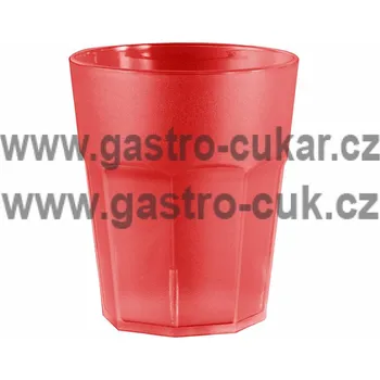 Sklenice GASTRONORM Sklenice polykarbonátové 40cl - (ROS) červená