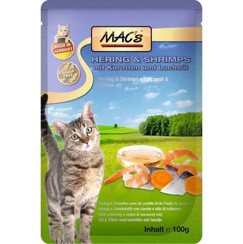 Pro kočku MACs Cat SLEĎ a KREVETY 6 x 100g