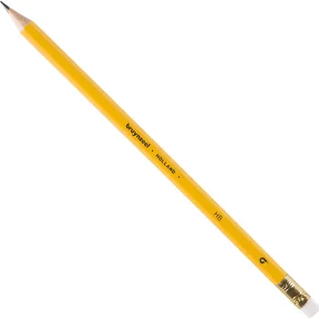 Grafitová tužka bruynzeel®Legendární Školní grafitové tužka Burotek Graphite HB s gumou