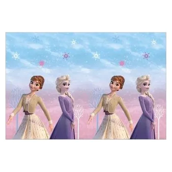 Jednorázový ubrus Plastový party ubrus Frozen 2 - Wind spirit 120 x 180 cm
