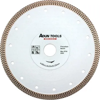 Řezný kotouč ADUN TOOLS Diamantový řezný kotouč FASTCUT 180 mm