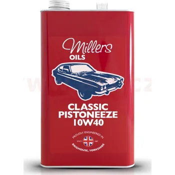 Auto-moto MILLERS OILS motorový olej polosyntetický Classic Pistoneeze 10w40 5l