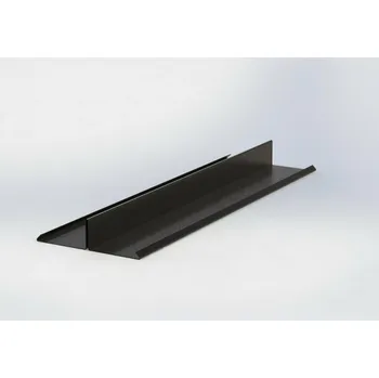 Rozdělovací lišta pro nízkou krytinu 1 bm Hnědá (RAL 8019)