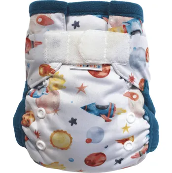 Plenkové kalhoty Breberky Kapsová plenka (S) - Vesmírná odysea SZ