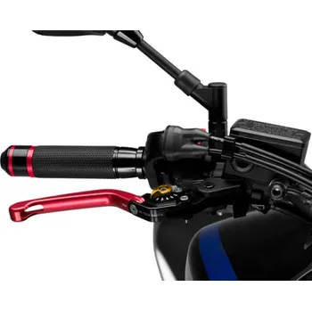 Motodíl Páčka brzdy bez adaptéru PUIG 3.0 110RO skládací červená/zlatá