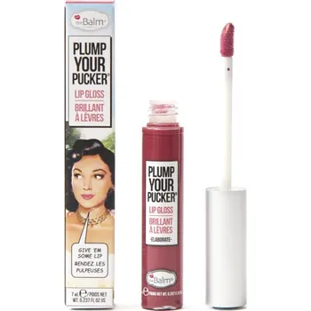 TheBalm Lesk na rty Plump Your Pucker - odstín Elaborate