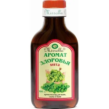Saunová vůně Máta 100ml Mirrolla Vůně zdraví