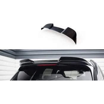 Tuning Prodloužení spoileru 3D BMW X5 M F95 Facelift černý lesklý plast