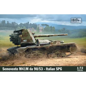 Plastikový model IBG 1/72 Semovente M41M da 90/53 - Italian SP Gun