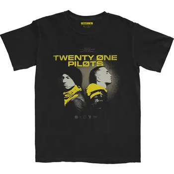 Pánské oblečení RockOff TWENTY ONE PILOTS unisex tričko: BACK TO BACK Velikost: XXL