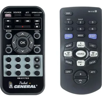Dálkový ovladač SONY RM-X118 - dálkový ovladač duplikát