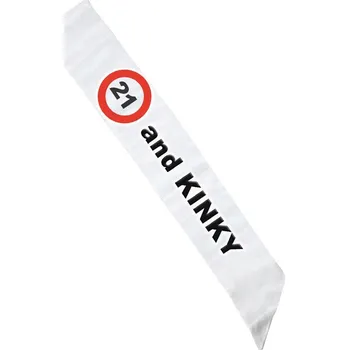Party dekorace Espa Narozeninová šerpa - dopravní značka 21.