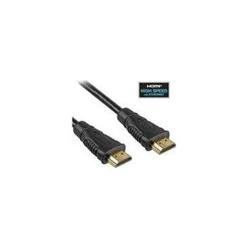 Kabel PremiumCord 4K HDMI 1.4 High Speed + Ethernet kabel, zlacené konektory, 0,5m (kphdme005)